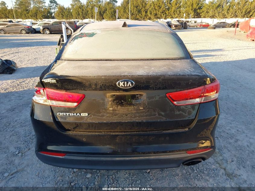 2018 Kia Optima Lx VIN: 5XXGT4L35JG179302 Lot: 43949172