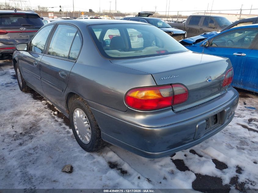 2003 Chevrolet Malibu VIN: 1G1ND52J03M721325 Lot: 43949175