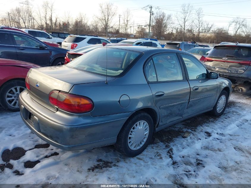2003 Chevrolet Malibu VIN: 1G1ND52J03M721325 Lot: 43949175