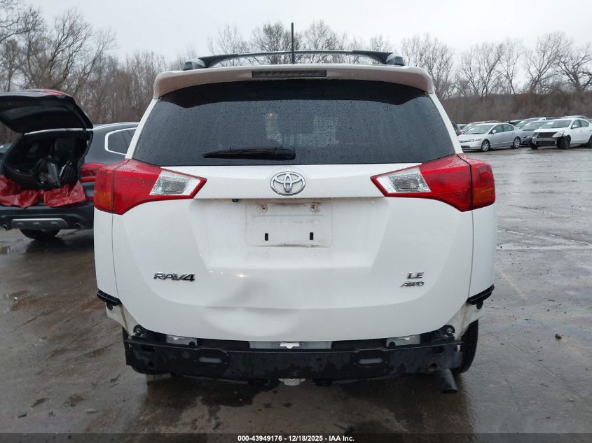2013 Toyota Rav4 Le VIN: JTMBFREV0DD038911 Lot: 43949176