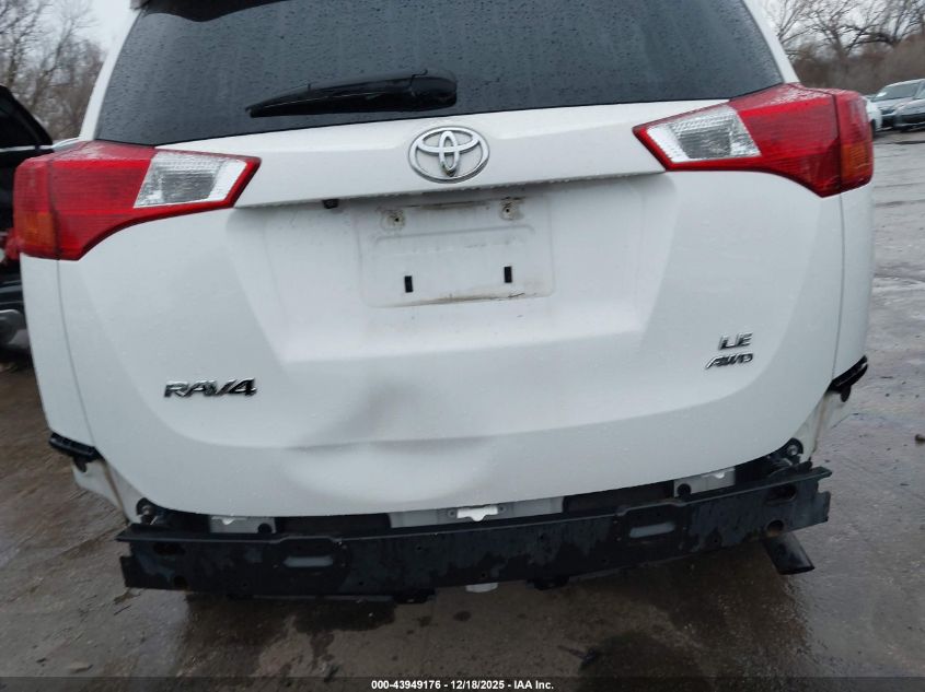 2013 Toyota Rav4 Le VIN: JTMBFREV0DD038911 Lot: 43949176