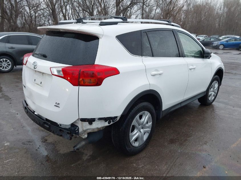 2013 Toyota Rav4 Le