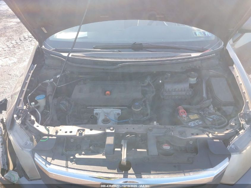 2012 Honda Civic Lx VIN: 19XFB2F59CE370670 Lot: 43949177