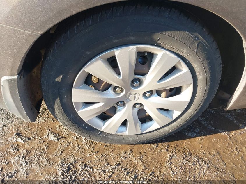 2012 Honda Civic Lx VIN: 19XFB2F59CE370670 Lot: 43949177