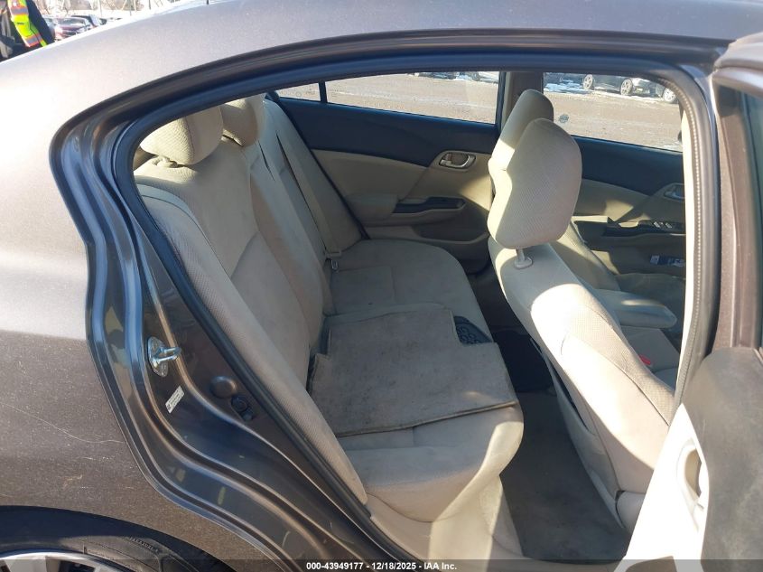 2012 Honda Civic Lx VIN: 19XFB2F59CE370670 Lot: 43949177