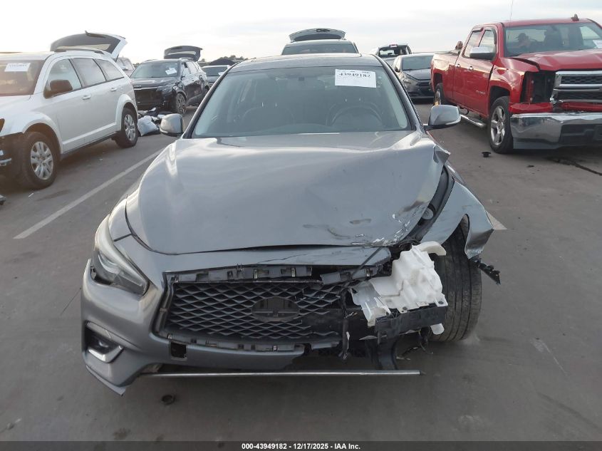 2018 Infiniti Q50 3.0T Luxe VIN: JN1EV7AR2JM438271 Lot: 43949182