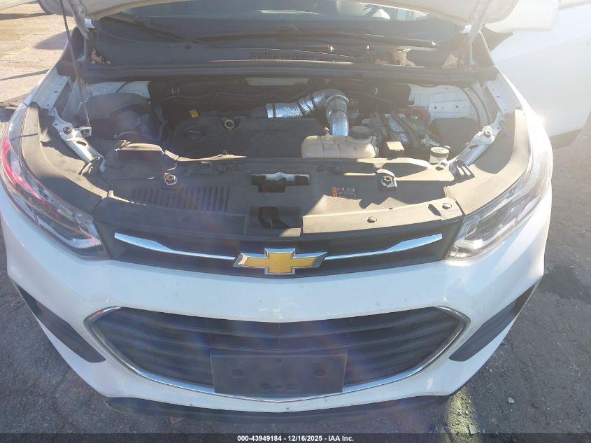 2022 Chevrolet Trax Fwd Ls VIN: KL7CJKSM6NB524168 Lot: 43949184