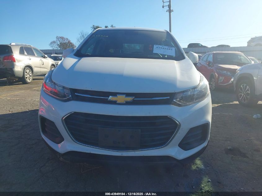 2022 Chevrolet Trax Fwd Ls VIN: KL7CJKSM6NB524168 Lot: 43949184