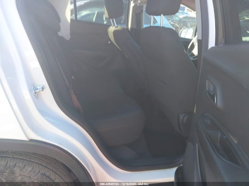 2022 Chevrolet Trax Fwd Ls VIN: KL7CJKSM6NB524168 Lot: 43949184