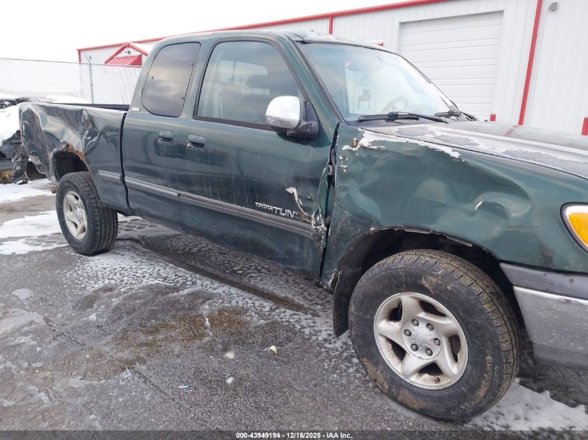 2000 Toyota Tundra Sr5 V8 VIN: 5TBBT4418YS120589 Lot: 43949194