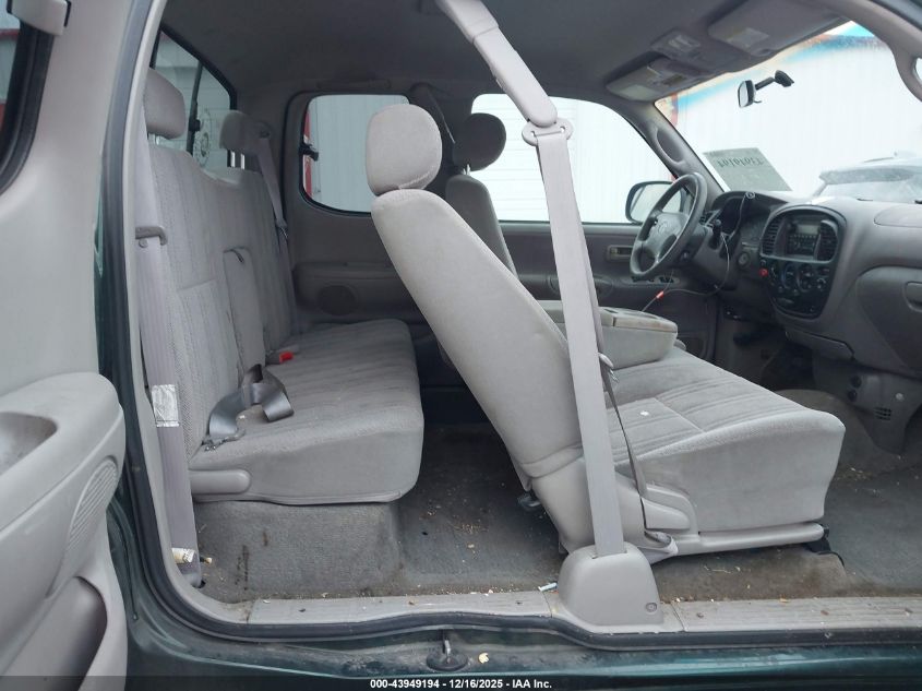 2000 Toyota Tundra Sr5 V8 VIN: 5TBBT4418YS120589 Lot: 43949194