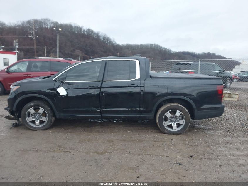 2025 Honda Ridgeline Rtl VIN: 5FPYK3F5XSB001489 Lot: 43949196