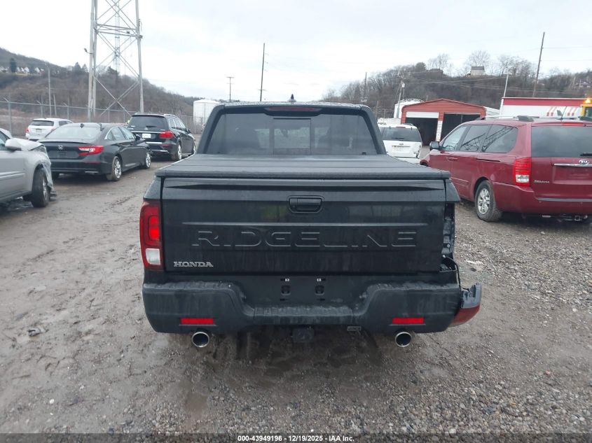 2025 Honda Ridgeline Rtl VIN: 5FPYK3F5XSB001489 Lot: 43949196
