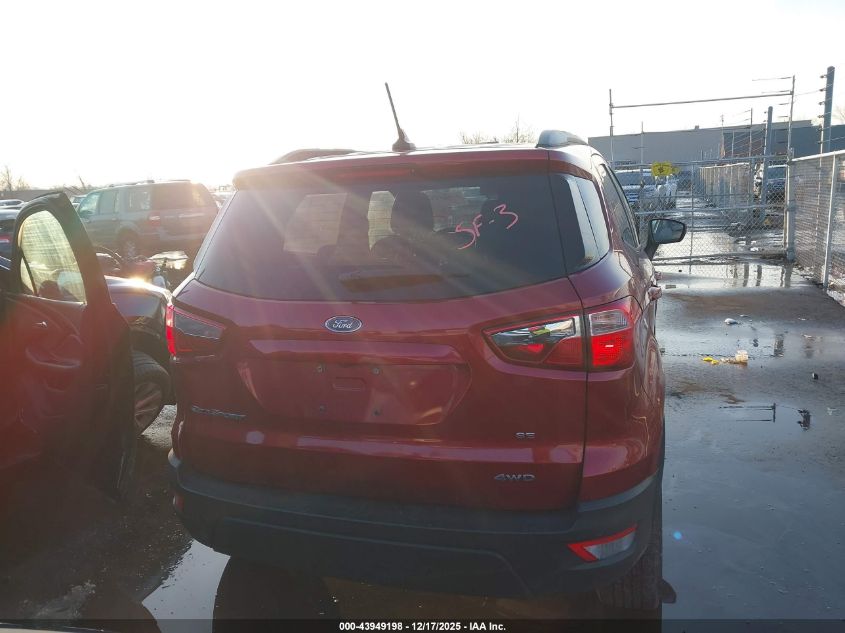2018 Ford Ecosport Se VIN: MAJ6P1UL8JC220069 Lot: 43949198