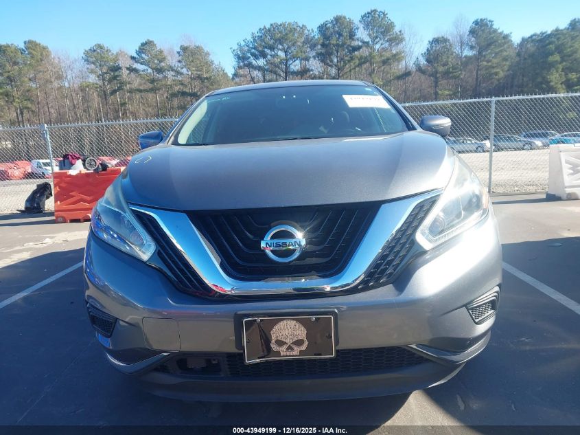 2018 Nissan Murano S VIN: 5N1AZ2MG3JN157633 Lot: 43949199