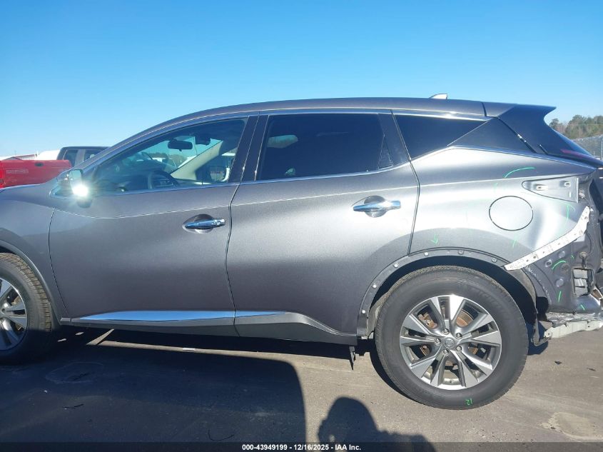 2018 Nissan Murano S VIN: 5N1AZ2MG3JN157633 Lot: 43949199