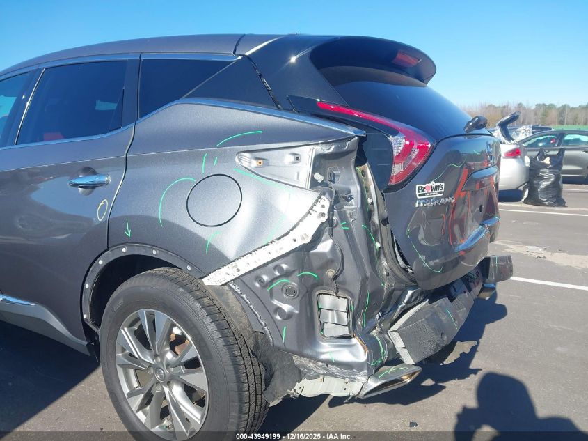 2018 Nissan Murano S VIN: 5N1AZ2MG3JN157633 Lot: 43949199