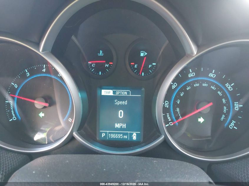 2014 Chevrolet Cruze 2Lt Auto VIN: 1G1PE5SB8E7132538 Lot: 43949200