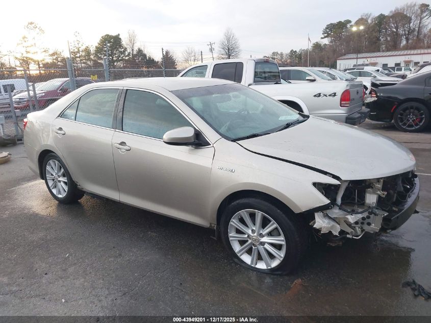 2013 Toyota Camry Hybrid Xle VIN: 4T1BD1FK7DU065353 Lot: 43949201