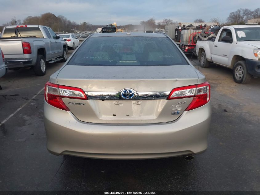 2013 Toyota Camry Hybrid Xle VIN: 4T1BD1FK7DU065353 Lot: 43949201