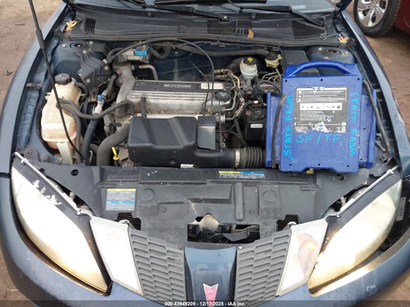 2005 Pontiac Sunfire VIN: 3G2JB12F45S114142 Lot: 43949209