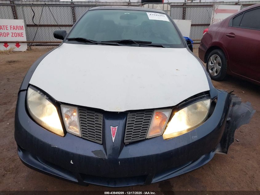 2005 Pontiac Sunfire VIN: 3G2JB12F45S114142 Lot: 43949209