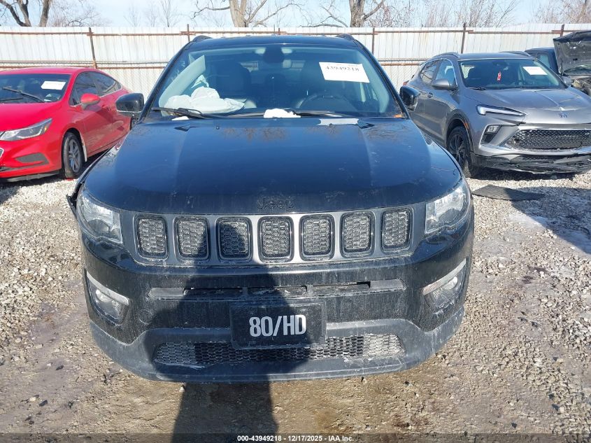 2019 Jeep Compass Altitude 4X4 VIN: 3C4NJDBB5KT840046 Lot: 43949218
