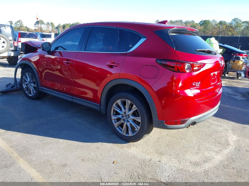 2021 Mazda Cx-5 Grand Touring VIN: JM3KFBDM7M1327342 Lot: 43949220
