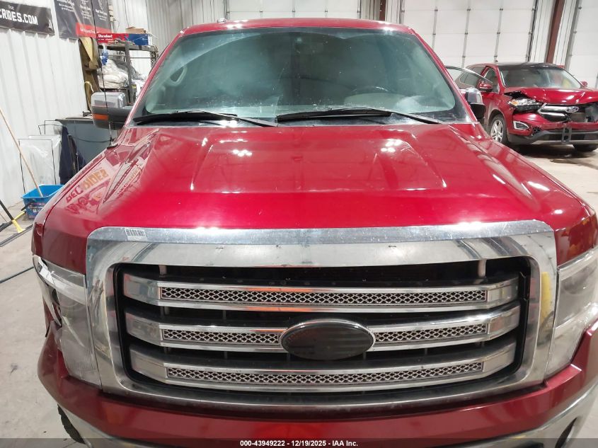 2014 Ford F-150 Lariat VIN: 1FTFW1ET4EFB61201 Lot: 43949222