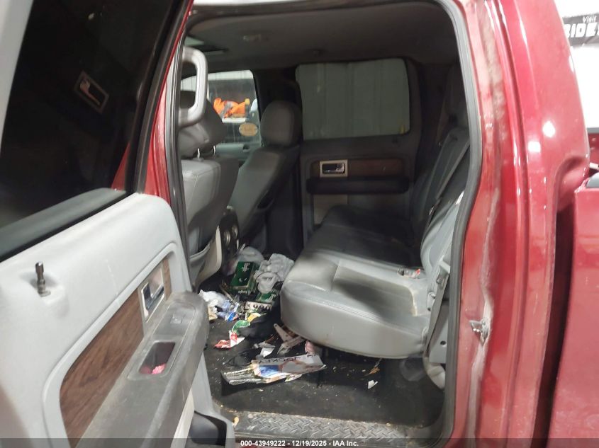 2014 Ford F-150 Lariat VIN: 1FTFW1ET4EFB61201 Lot: 43949222