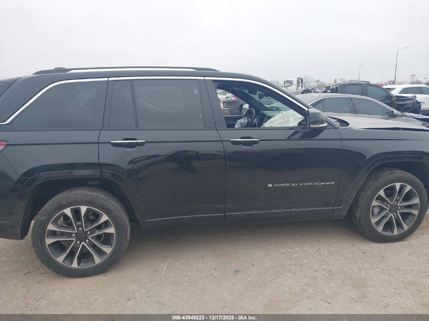 2022 Jeep Grand Cherokee Overland 4X4 VIN: 1C4RJHDG0N8544288 Lot: 43949223