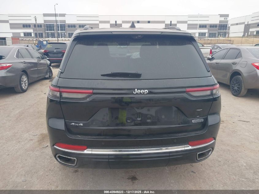 2022 Jeep Grand Cherokee Overland 4X4 VIN: 1C4RJHDG0N8544288 Lot: 43949223