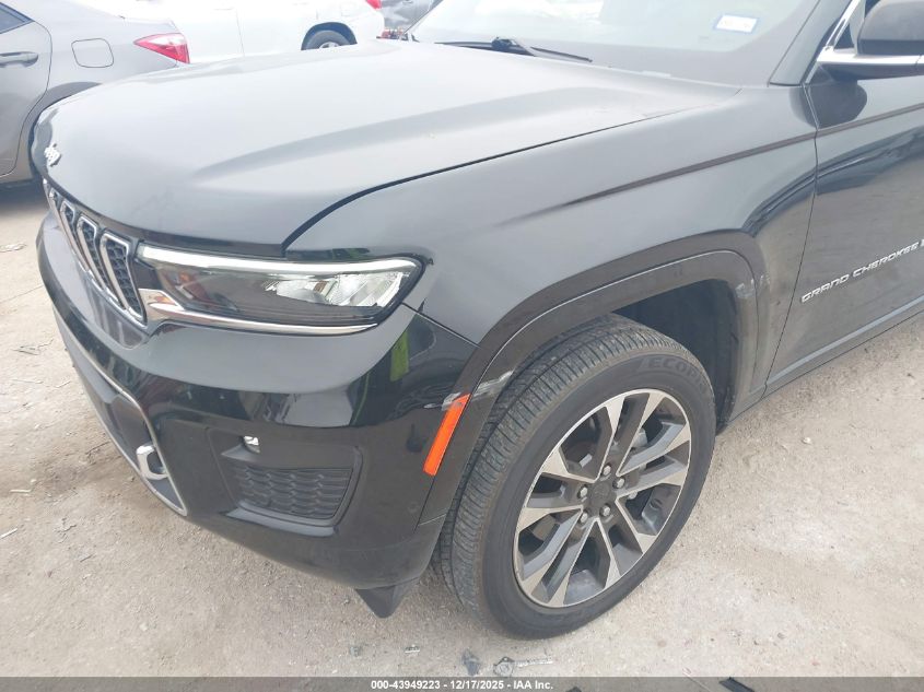2022 Jeep Grand Cherokee Overland 4X4 VIN: 1C4RJHDG0N8544288 Lot: 43949223