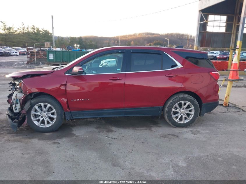 2018 Chevrolet Equinox Lt VIN: 3GNAXJEV7JL377804 Lot: 43949230