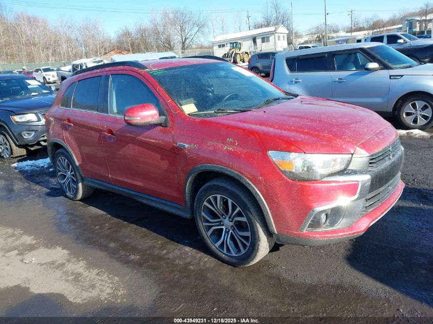 2017 Mitsubishi Outlander Sport 2.4 Sel VIN: JA4AR4AW1HZ045891 Lot: 43949231