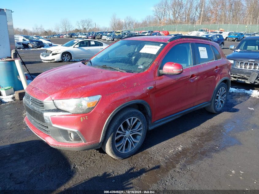 2017 Mitsubishi Outlander Sport 2.4 Sel VIN: JA4AR4AW1HZ045891 Lot: 43949231