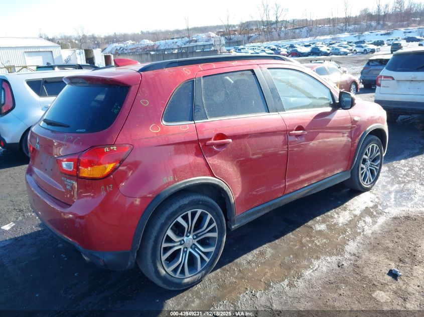 2017 Mitsubishi Outlander Sport 2.4 Sel VIN: JA4AR4AW1HZ045891 Lot: 43949231
