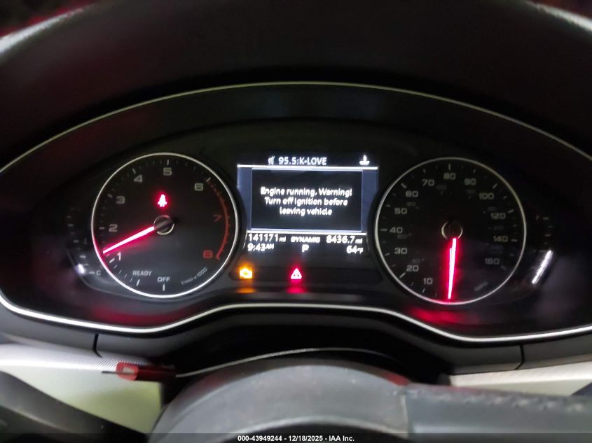 2017 Audi A4 2.0T Premium VIN: WAUANAF41HN070088 Lot: 43949244