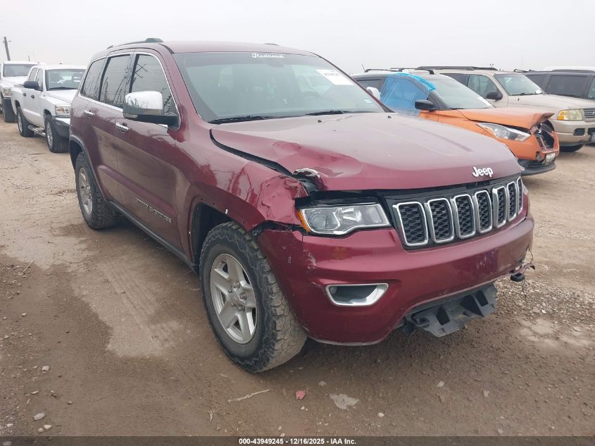 2018 Jeep Grand Cherokee Limited 4X2 VIN: 1C4RJEBG6JC208895 Lot: 43949245