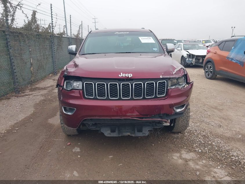 2018 Jeep Grand Cherokee Limited 4X2 VIN: 1C4RJEBG6JC208895 Lot: 43949245