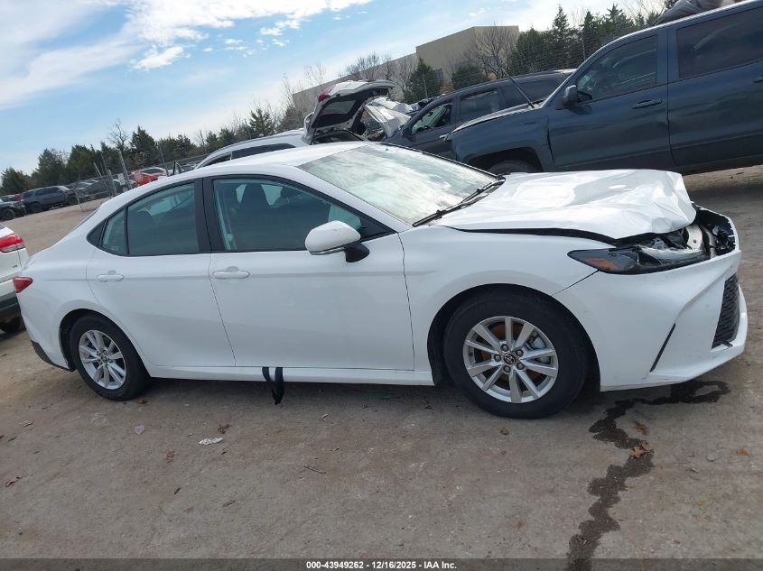 2025 Toyota Camry Le VIN: 4T1DAACK3SU532853 Lot: 43949262