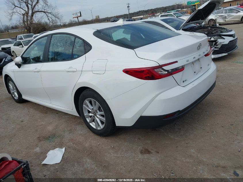 2025 Toyota Camry Le VIN: 4T1DAACK3SU532853 Lot: 43949262