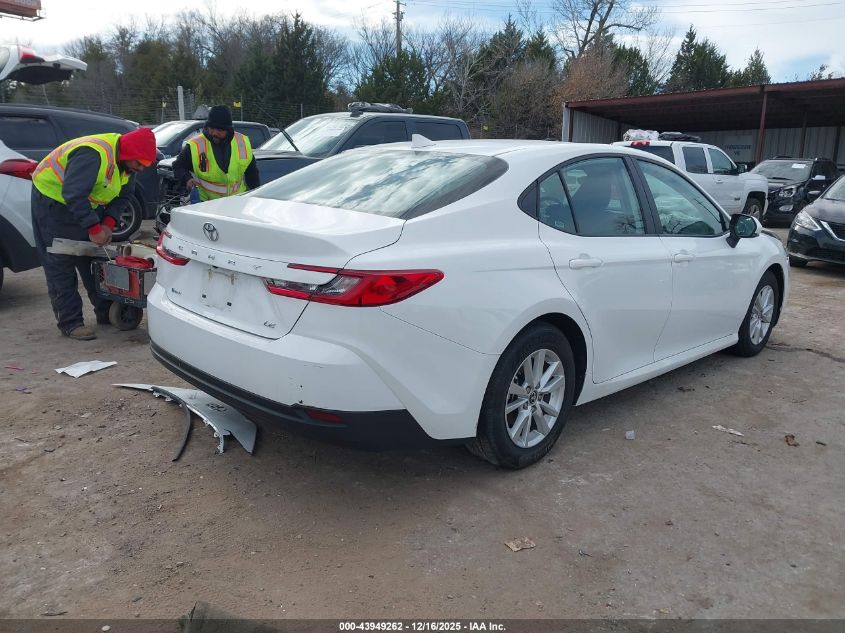 2025 Toyota Camry Le VIN: 4T1DAACK3SU532853 Lot: 43949262