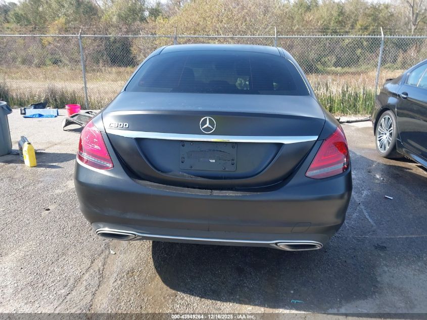 2020 Mercedes-Benz C 300 VIN: 55SWF8DBXLU323768 Lot: 43949264