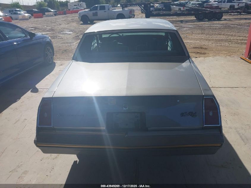 1985 Chevrolet Monte Carlo VIN: 1G1GZ37Z4FR154461 Lot: 43949269