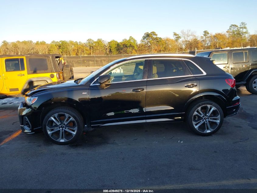2021 Audi Q3 Premium Plus 45 Tfsi S Line Quattro Tiptronic VIN: WA1EECF3XM1145180 Lot: 43949275