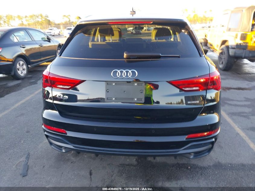 2021 Audi Q3 Premium Plus 45 Tfsi S Line Quattro Tiptronic VIN: WA1EECF3XM1145180 Lot: 43949275