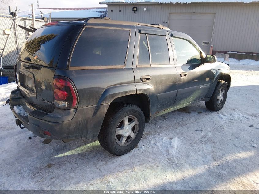 2004 Chevrolet Trailblazer Ls VIN: 1GNDT13S942190765 Lot: 43949280