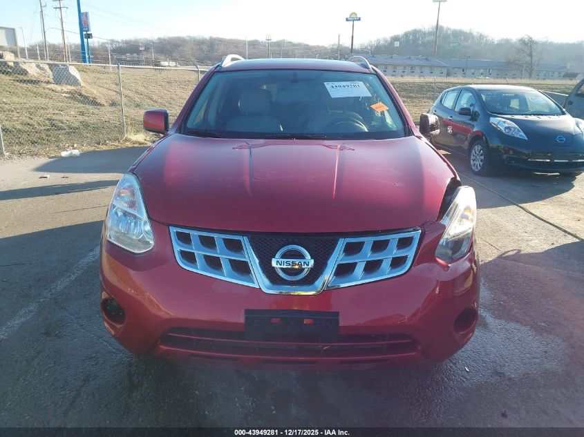 2011 Nissan Rogue Sv VIN: JN8AS5MV5BW284568 Lot: 43949281