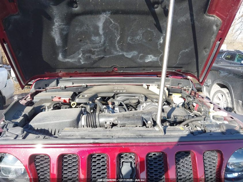 2021 Jeep Wrangler Unlimited Islander 4X4 VIN: 1C4HJXDG1MW590180 Lot: 43949286